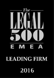 THE LEGAL 500 EMEA 2016